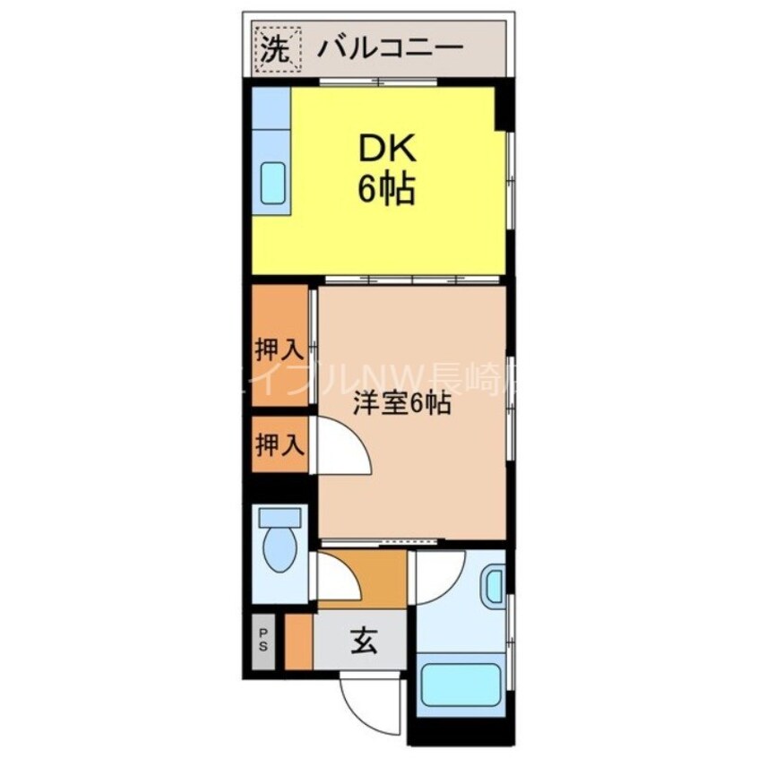 間取図 柴崎ビル