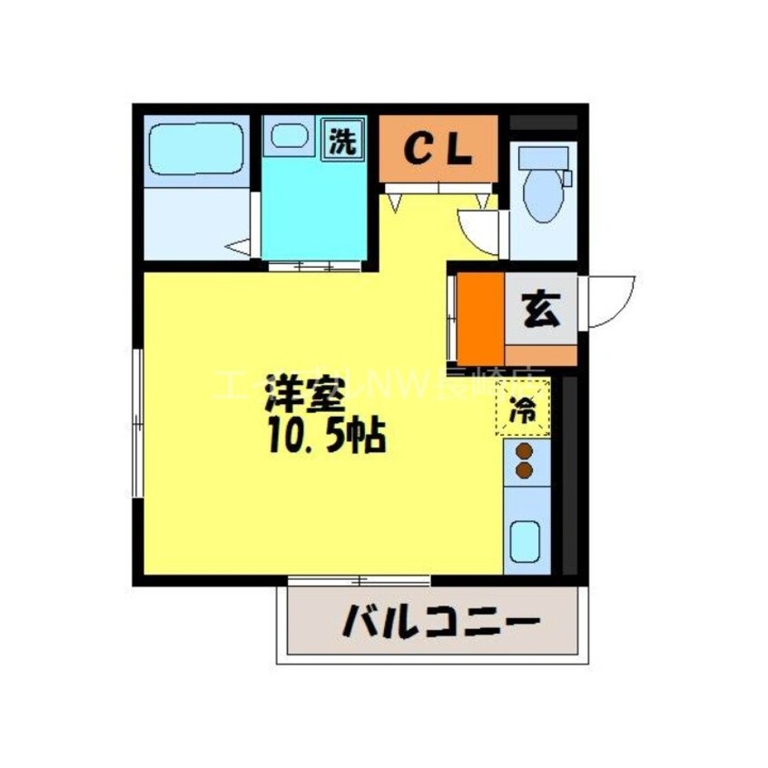 間取図 ビジュービスタⅣ