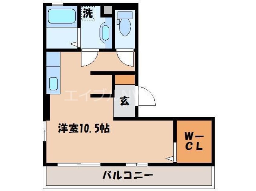 間取図 カーサモンターナ