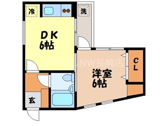 間取図 三愛ビル1