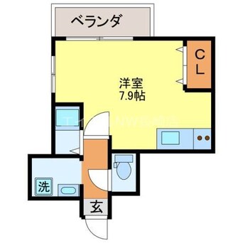 間取図 モンテスタイル鍛冶屋町