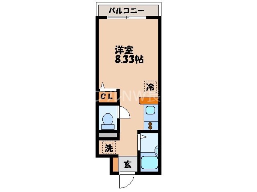 間取図 ディノ本河内