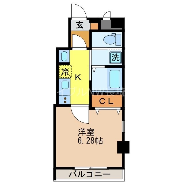 間取り図 Residence玉園