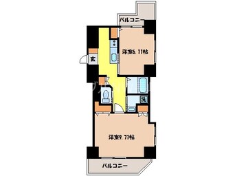 間取図 ウィング弐号舘