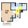 Residence長大前 1Kの間取り