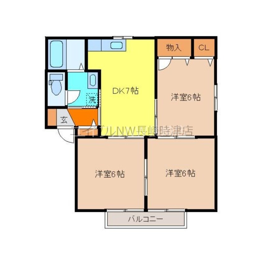 間取図 ファミールⅠ