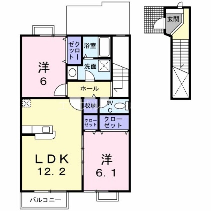 間取図 プレシャス