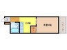 イーストビル 1Kの間取り