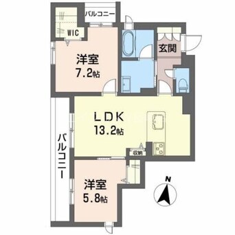 間取図 長崎本線/諫早駅 徒歩7分 3階 建築中