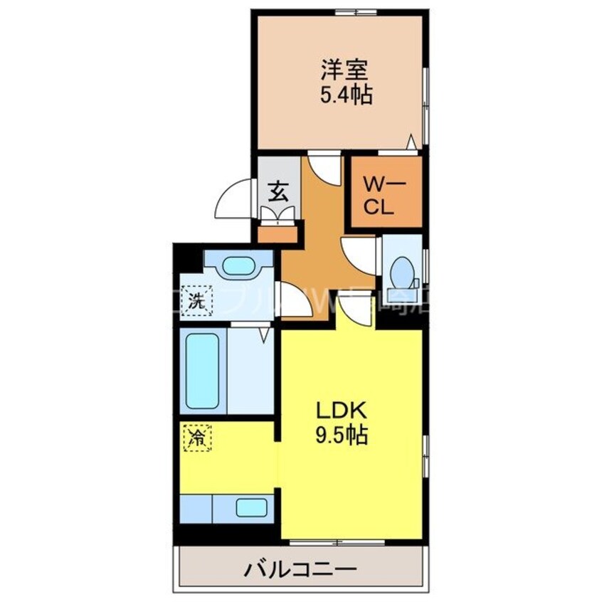 間取図 カーサデルソル