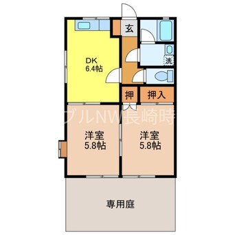間取図 ファミール舞
