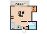 プライムマンション江里町 1Rの間取り