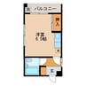 長崎本線/浦上駅 徒歩47分 5階 築41年 1Rの間取り