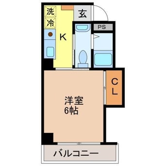 間取図 万才町SC