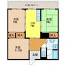 ファミール森ノ木 3DKの間取り