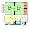 長崎本線/道ノ尾駅 徒歩30分 2階 築38年 2Kの間取り