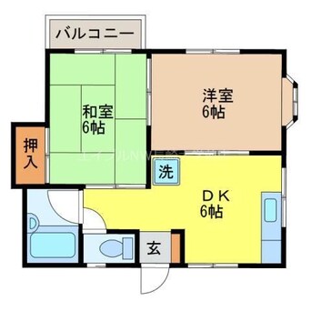 間取図 グレイス上小島