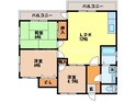 新宅嶋アパートの間取図