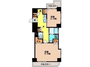 間取図 ウィング弐号舘