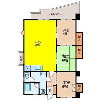 間取図 レジデンス泉