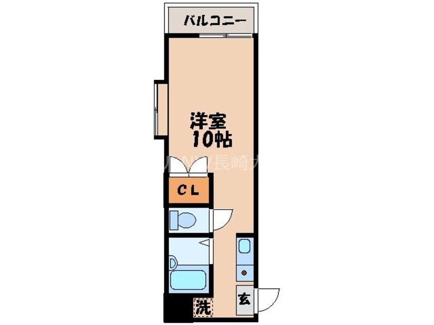 間取図 フリーダム大手