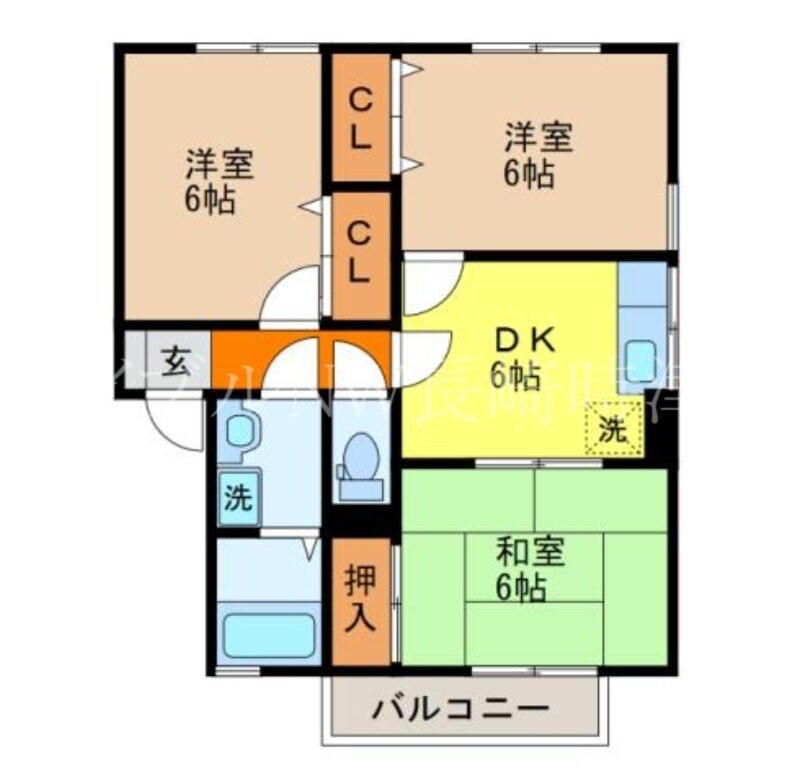 間取り図 セジュール夢彩都A棟