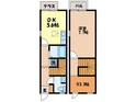 グリーンコート川平の間取図