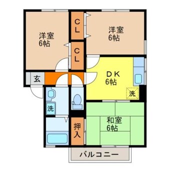 間取図 セジュール夢彩都A棟
