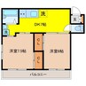 チトセビル 2DKの間取り