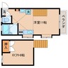 長崎市電３系統<長崎電気軌道>/諏訪神社駅 徒歩3分 1階 築22年 1Rの間取り