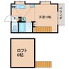 長崎市電３系統<長崎電気軌道>/諏訪神社駅 徒歩3分 2階 築22年 1Rの間取り