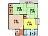 長崎本線/高田駅 徒歩30分 2階 築37年 3DKの間取り