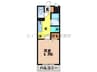 長崎本線/長与駅 徒歩8分 3階 築28年 1Kの間取り