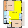 マルワビル 2LDKの間取り