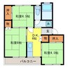 コーポアイズ 3Kの間取り