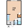 ハイツ大手No.1 1Rの間取り