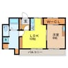 REGALOⅡ 1LDKの間取り