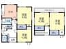 三原戸建 4DKの間取り