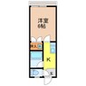 長崎市電３系統<長崎電気軌道>/諏訪神社駅 徒歩14分 1階 築37年 1Rの間取り