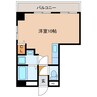 Rコート長崎 1Rの間取り