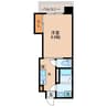 中園町新築マンション（仮） 1Kの間取り