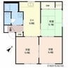 フォーレス藤 3DKの間取り