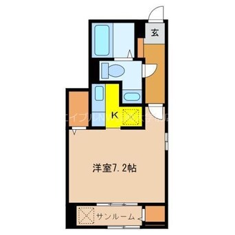 間取図 アザレアガーデンⅡ