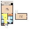 ヒルズ松山 1Kの間取り