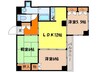 長崎市電３系統<長崎電気軌道>/桜町駅 徒歩3分 4階 築29年 3LDKの間取り