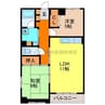せんだんコート 2LDKの間取り