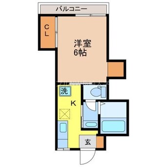 間取図 コーポ岩屋