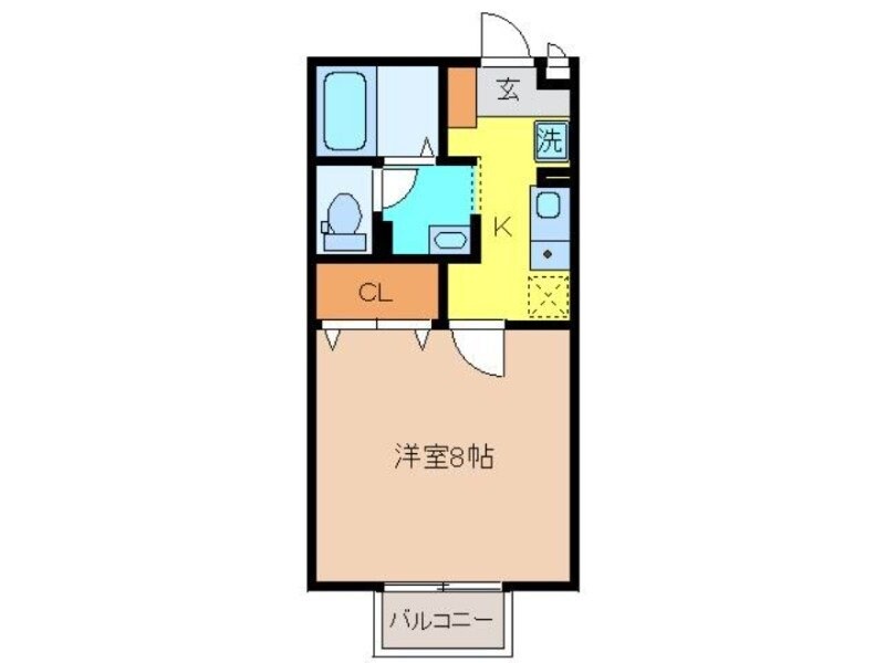 間取り図 ビューコーポHARU