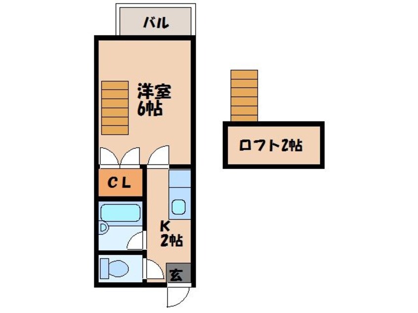 間取図 サンパール三原 Ａ棟