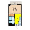 A＆mFelicie 1Kの間取り
